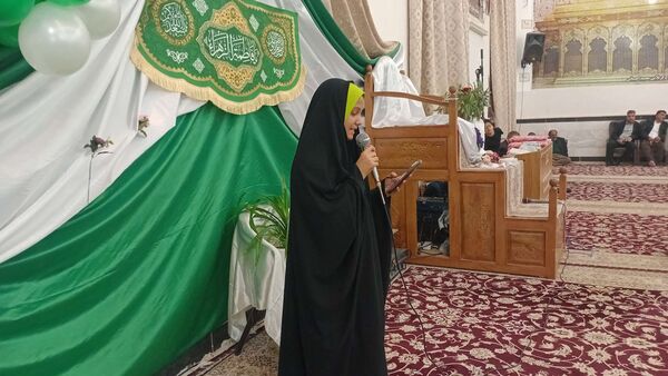 جشن میلاد حضرت فاطمه س در روستای نقاب شهرستان خلیل آباد