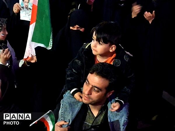 اجتماع مردمی شهرستان کاشمر در محکومیت جنایات رژیم صهیونسیتی 