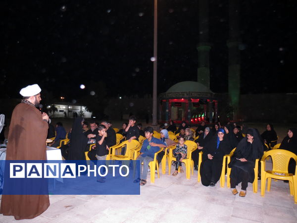 غرفه کودک موکب شهدای گمنام بندرخمیر میزبان حماسه‌ سازی نوجوانان