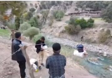 سفر مسؤلین آموزش و پرورش کوهرنگ با معلمان به روستاهای زرک و دره‌توت 