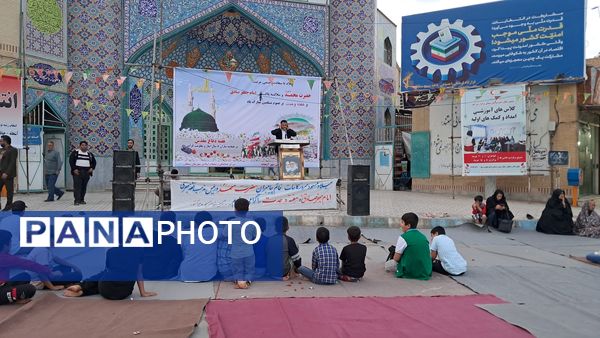 جشن ولادت پیامبر اکرم (ص) و امام جعفر صادق (ع) و گرامیداشت آغاز هفته دفاع مقدس در شهر آشخانه  