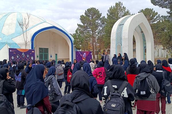 برگزاری اردو تمشک دختران  شهرستان شهریار