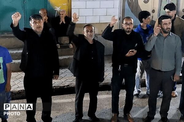 حضور پرشور مردم قلعه‌رئیسی در شب چهارشنبه سوری
