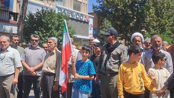 دومین راهپیمایی جمعه خشم در نیشابور 