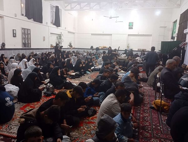 مراسم احیای شب بیست و سوم ماه رمضان در شهر تیتکانلو