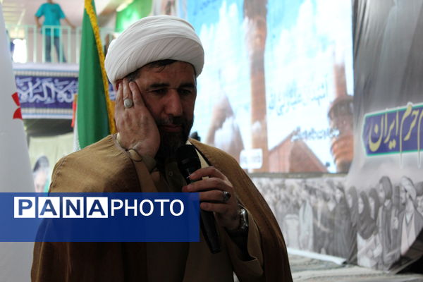 برگزاری سی و هفتمین یادواره شهدای شهر درق