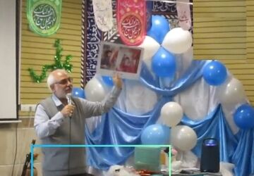 هلهله دانش آموزی «روز پدر» در دبیرستان کوثر کهک 