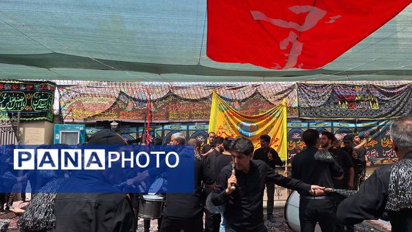 عاشورای حسینی در انگورستان ملک اصفهان