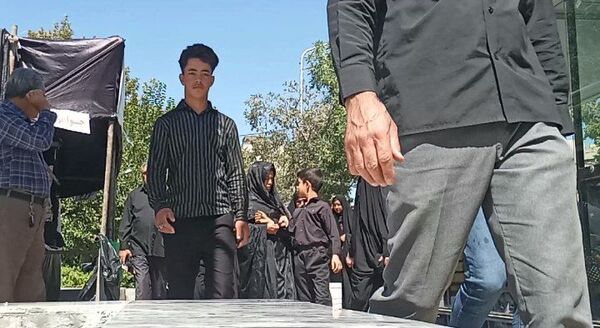 عزاداری و پیاده روی عاشقان اهل بیت(ع) در مشهد