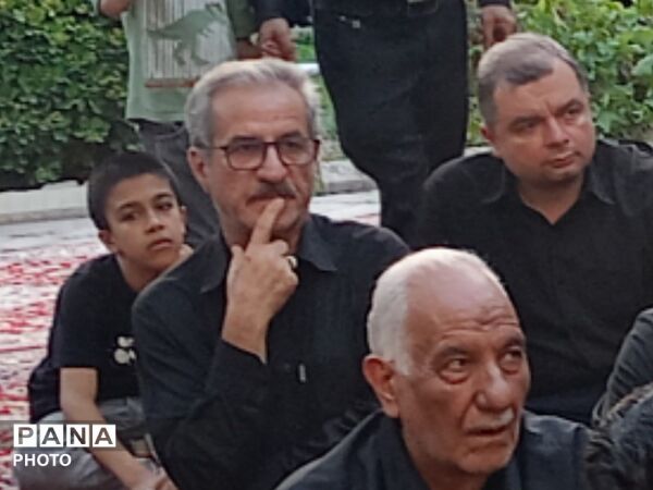 مراسم عزاداری شب عاشورا در بنیاد غدیر کاشمر