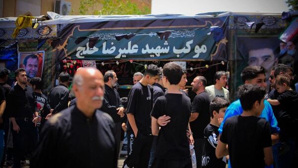 عزاداری ظهر عاشورا در شهرستان اشتهارد