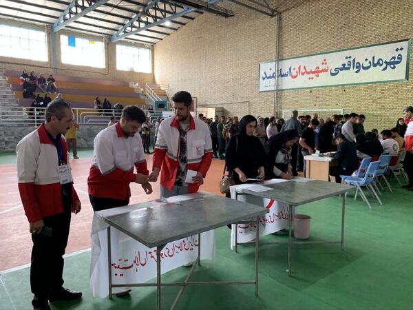 ششمین دوره انتخابات مجامع جمعیت هلال احمر در شهرستان سملقان