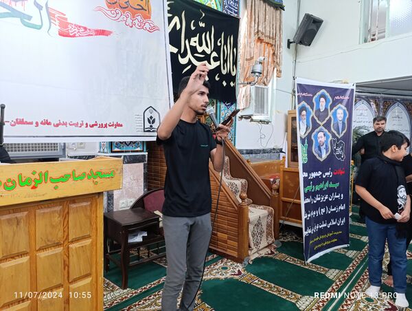 سوگواره احلی من العسل نوجوانان عاشورایی شهر آشخانه 