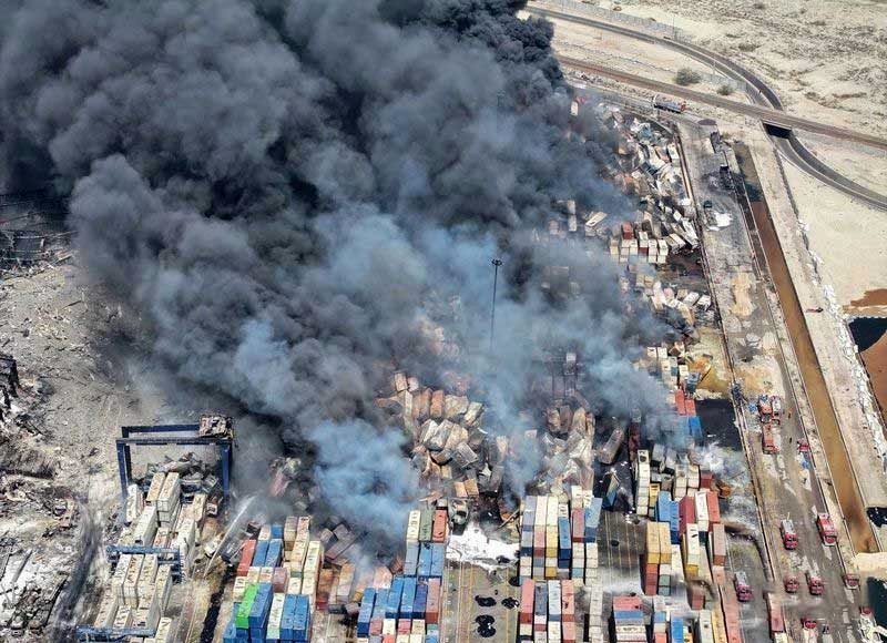 پرداخت هزار و ۹۶۴ میلیارد تومان به ۴۰۱ نفر از تجار زیان‌دیده در حادثه بندر شهید رجایی