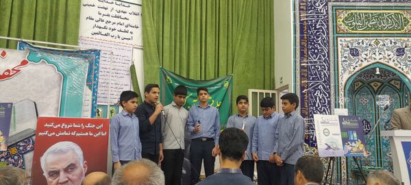محفل انس با قرآن در شهرستان خلیل‌آباد