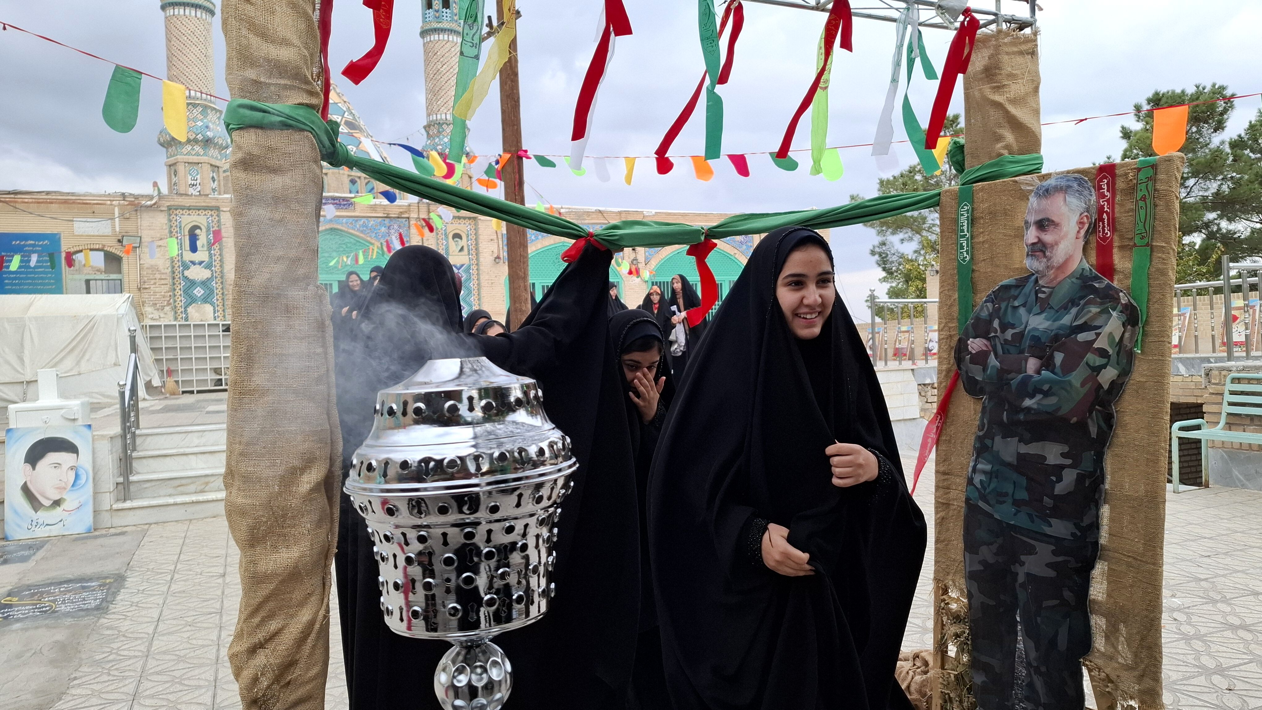 اعزام دانش‌آموزان شهرستان کهک قم به اردوی راهیان نور