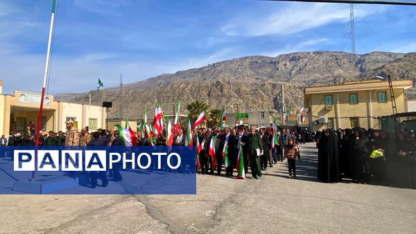 رزمایش اقتدار پیامبر اعظم(ص) در شهرستان لنده 