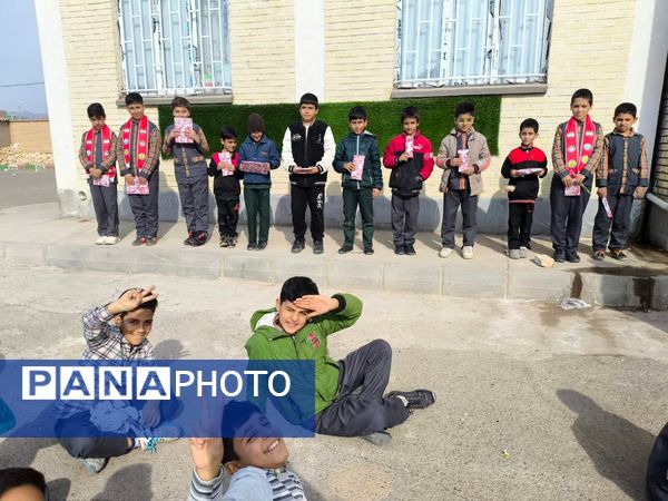 مراسم میلاد مولی الموحدین، علی (ع) در دبستان شهید پسندیده فدافن