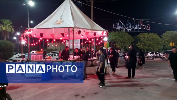 مراسم دهه اول محرم در شهرک پردیس جم