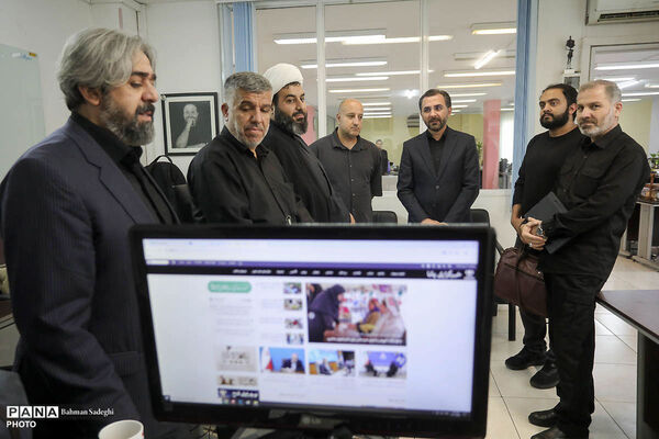 بازدید مسئول سازمان بسیج دانش‌آموزی کشور از خبرگزاری پانا
