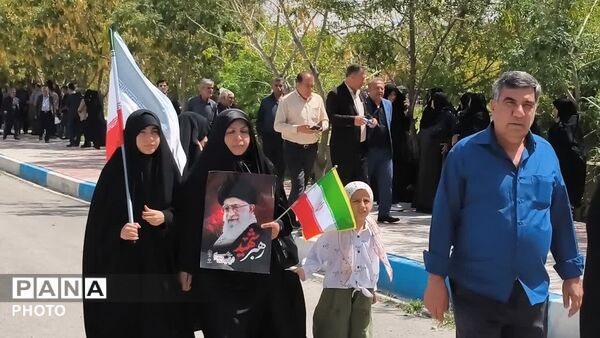 تشییع شهید والامقام حسین هاشم‌پور  در گچساران