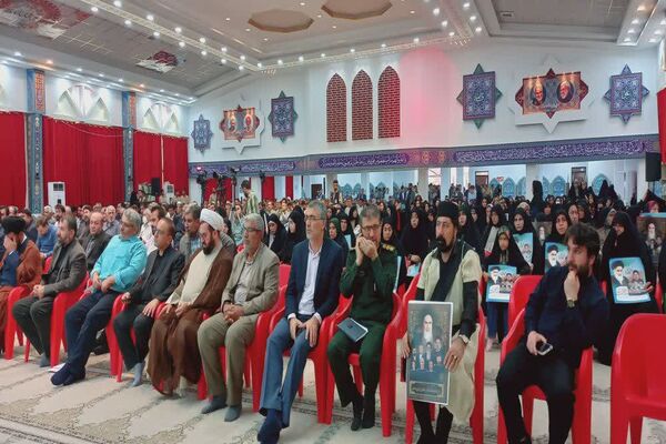 مراسم بزرگداشت شهدای ۷ تیر و اربعین شهدای خدمت در حسینیه ثارالله یاسوج