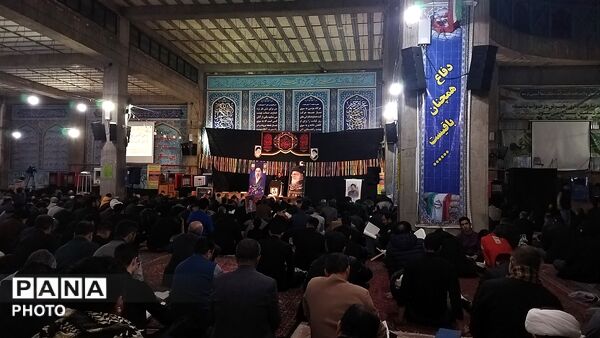 مراسم شب ۲۳ ماه رمضان در مسجد جامع نیشابور 