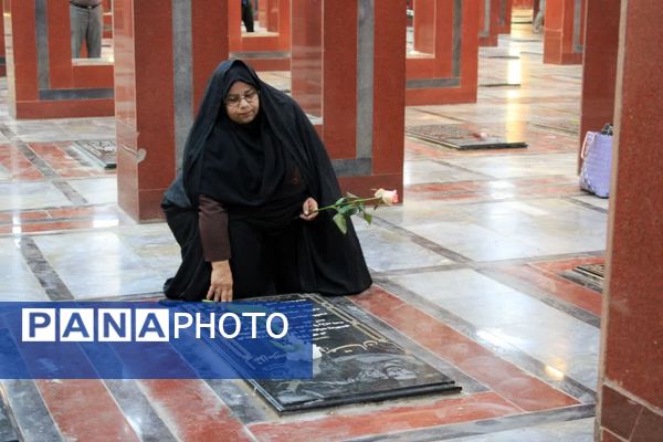 آیین غبارروبی گلزار مطهر شهدای گچساران