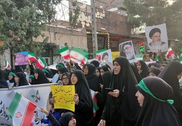 اجتماع زینبیون در شهرستان اسفراین