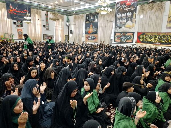 برگزاری مراسم شیرخوارگان حسینی در خلیل آباد