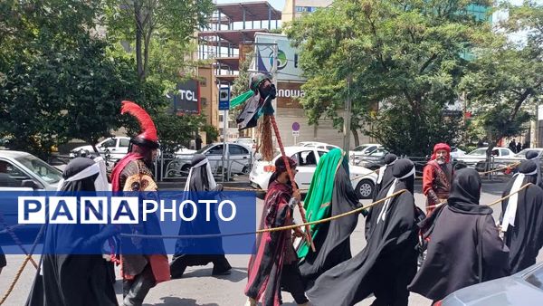 برگزاری تجمع یوم العباس در امامزاده حسن کرج