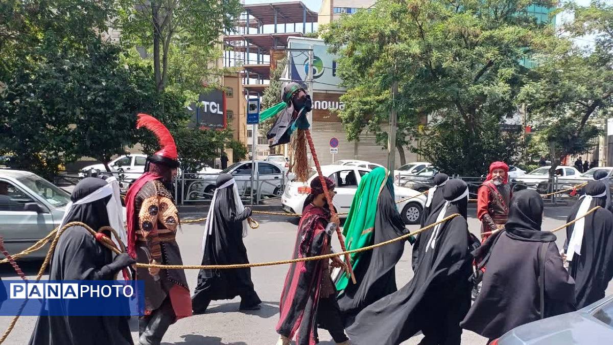 برگزاری تجمع یوم العباس در امامزاده حسن کرج