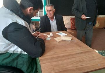 ارائه خدمات پزشکی رایگان توسط گروه‌های جهادی در شهرستان خانمیرزا