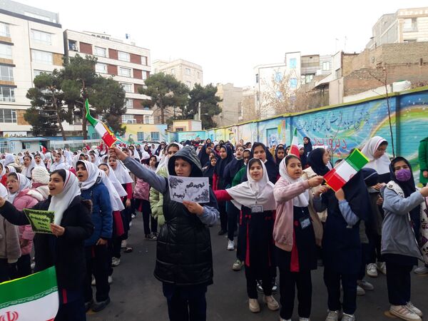 برپایی جشن طنین مقاومت در مدارس شهرستان قدس