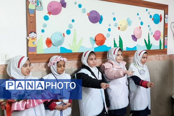 افتتاح اتاق بهداشت دبستان حنانه ناحیه دو شهرری به مناسبت دهه فجر 