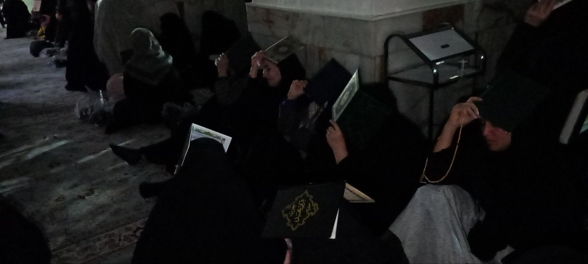 مراسم احیا  بیست و یکم در امامزاده سید مرتضی کاشمر