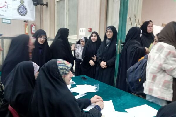 افتتاحیه اعتکاف دختران چهاردانگه