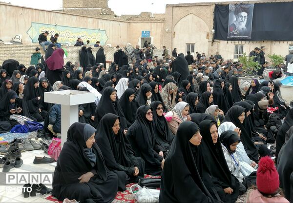 نماز جمعه روز قدس در مسجد جامع شهرستان خلیل‌آباد
