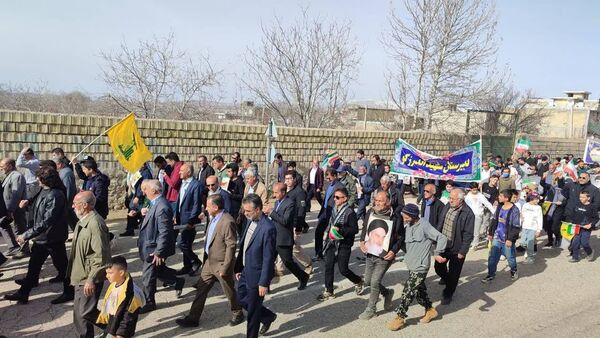 راهپیمایی 22 بهمن در قالب دوربین پانا سپیدان