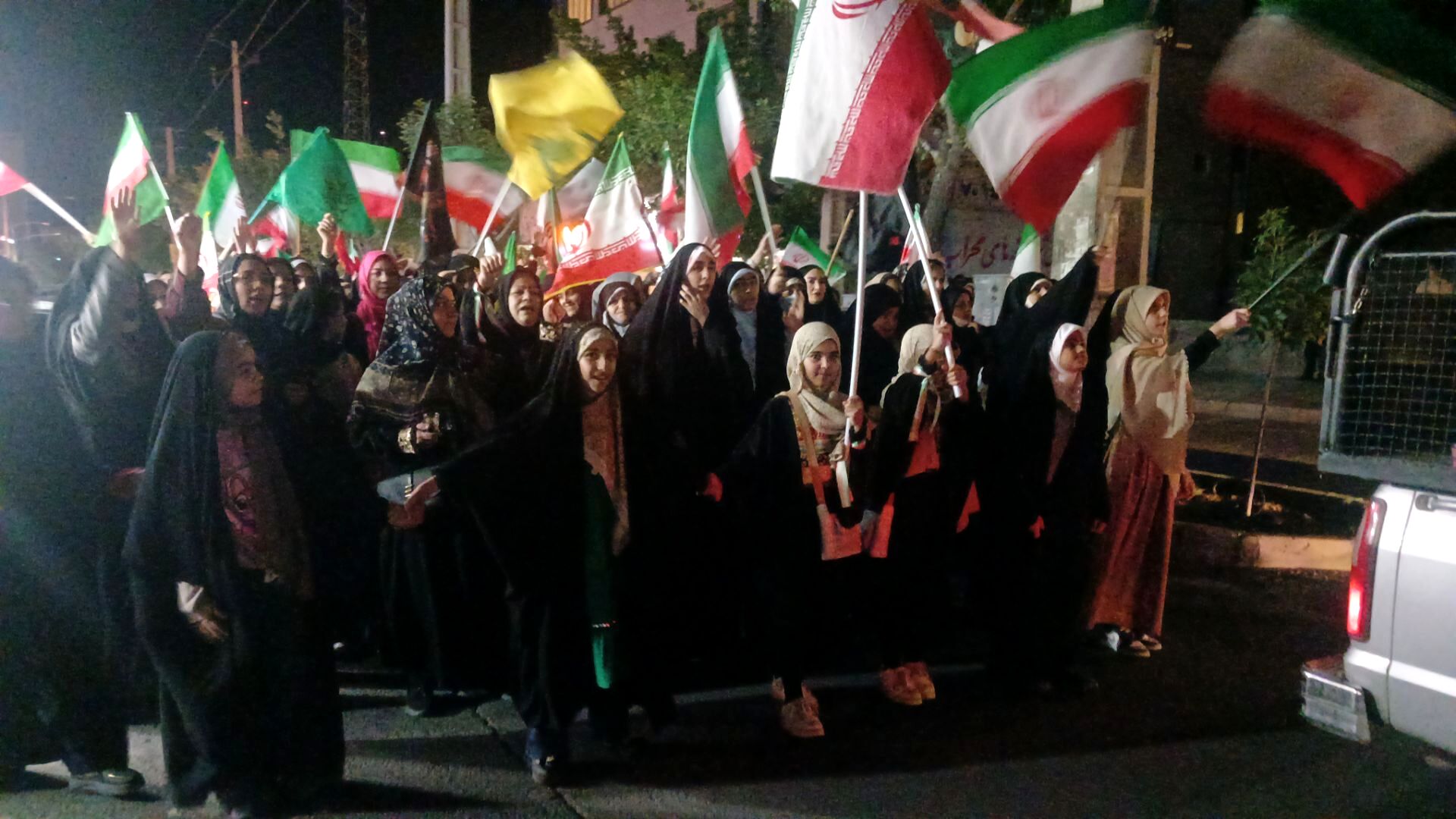 اجتماع باشکوه اهالی ولایتمدار شهرستان فردیس 