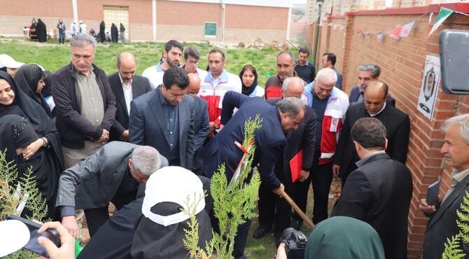 سروهای سبز ایثار، درختی به یاد هر شهــید دانش‌آموز در قلب مدارس تبریز