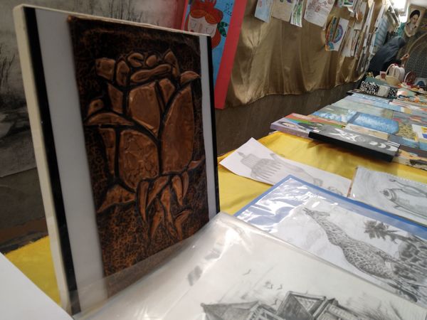 جشنواره هنری «ماها» در دبیرستان معراج ناحیه یک کرج 