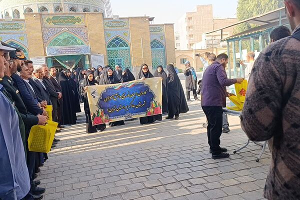 کاروان زیارتی راهیان نور دبیرستان شاهد کوثر شهرستان رباط‌کریم