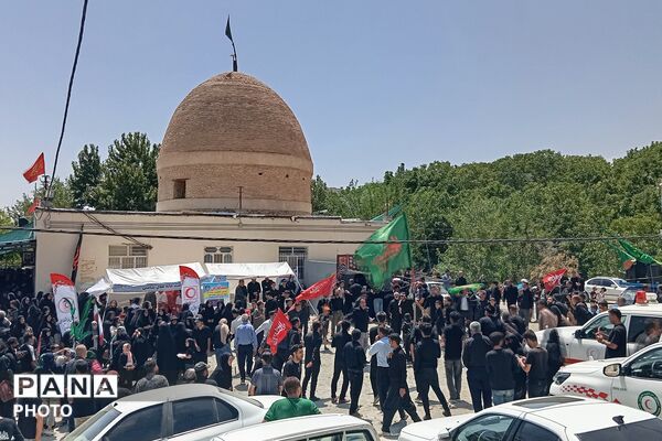 از بابامحمود تا باباپیراحمد؛ میعادگاه جاماندگان اربعین در شهرستان بن