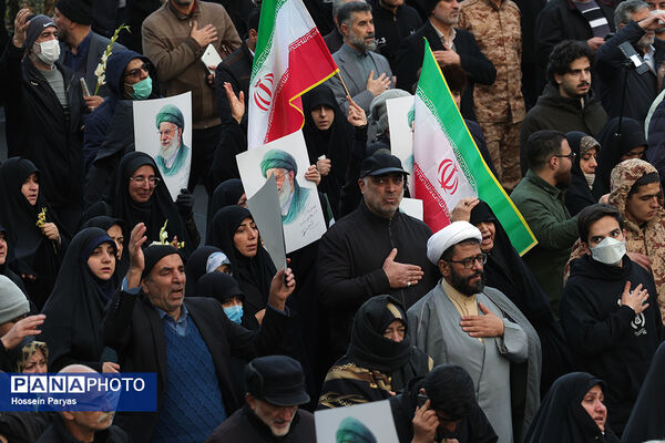 تشییع شهدای امنیت تهران