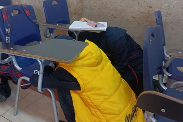 مانور زلزله و ایمنی در مدارس دخترانه ناحیه 3 شیراز
