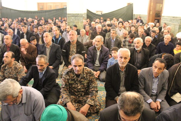 نماز جمعه باشکوه بندپی شرقی