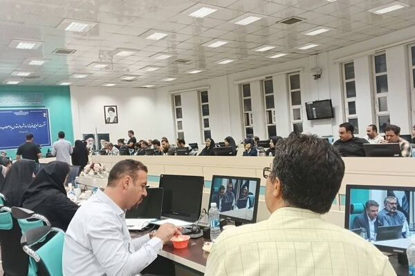 نشست خبری فرمانداری  شهرستان قدس با اصحاب رسانه در هفته دولت و خبرنگاری