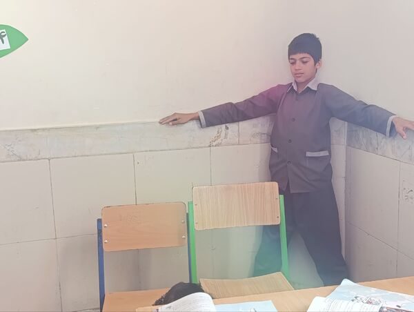 مانور سراسری زلزله در مدرسه دکتر توسلی 