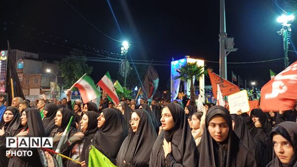 خروش حسینیان در کوهدشت؛ طنین سوگ در میدان امام خمینی(ره)
